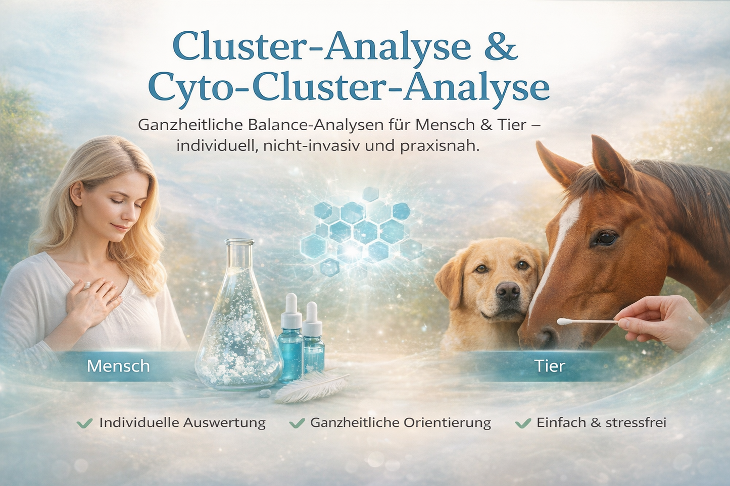 Cluster- Analyse für Mensch & Tier