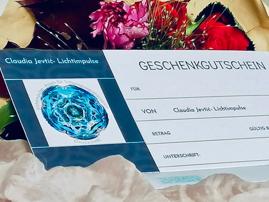 Gutschein in variabler Höhe- gültig für alle Dienstleistungen von Lichtimpulse.eu